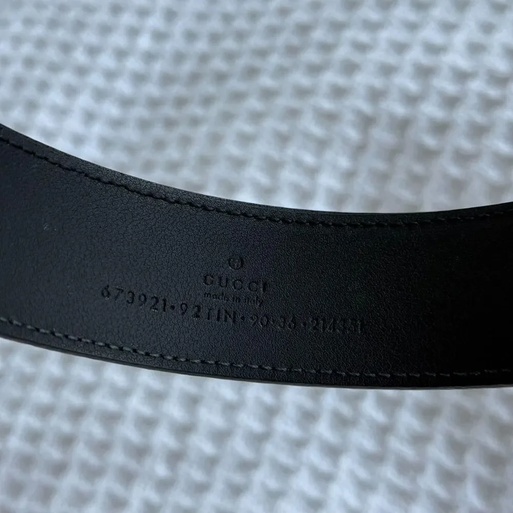 Men's Gucci GG Belt Size 90/36 - Picture 10 of 14